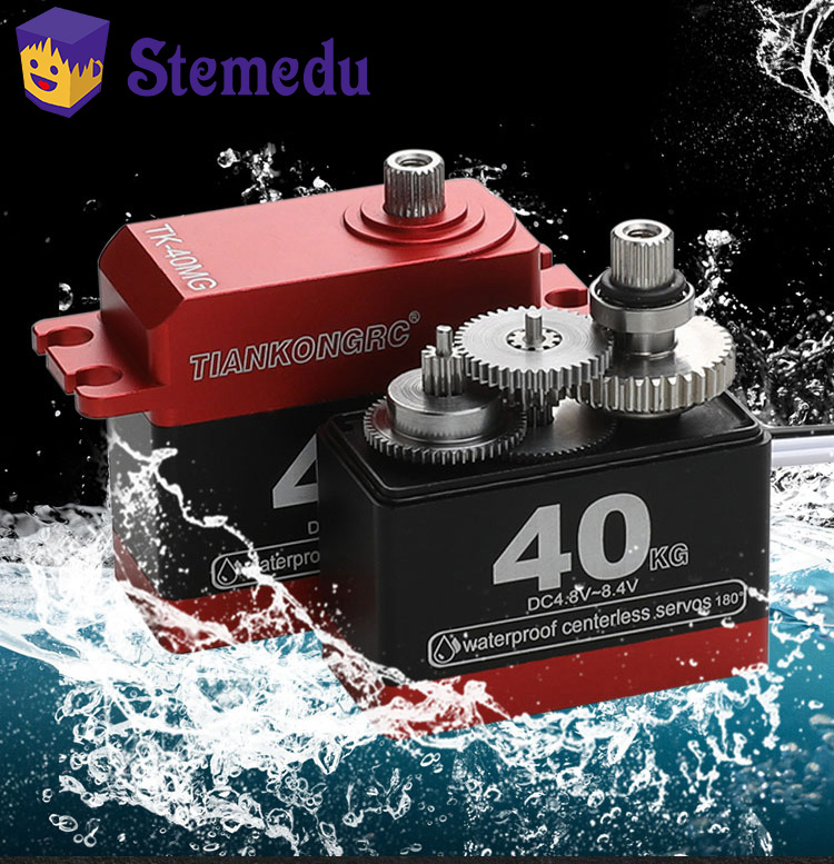 Drone Motor Rc Car - Waterproof Digital 40kg Metal Coreless Motor