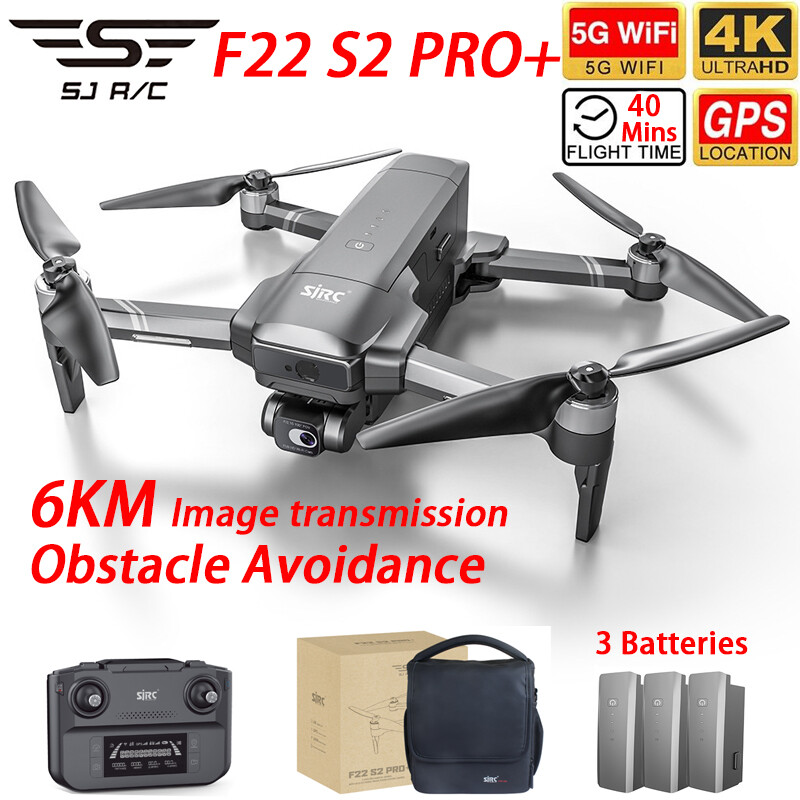 SJRC F22 S2 PRO+ Drone GPS 6KM - Drone Sjrc review and price