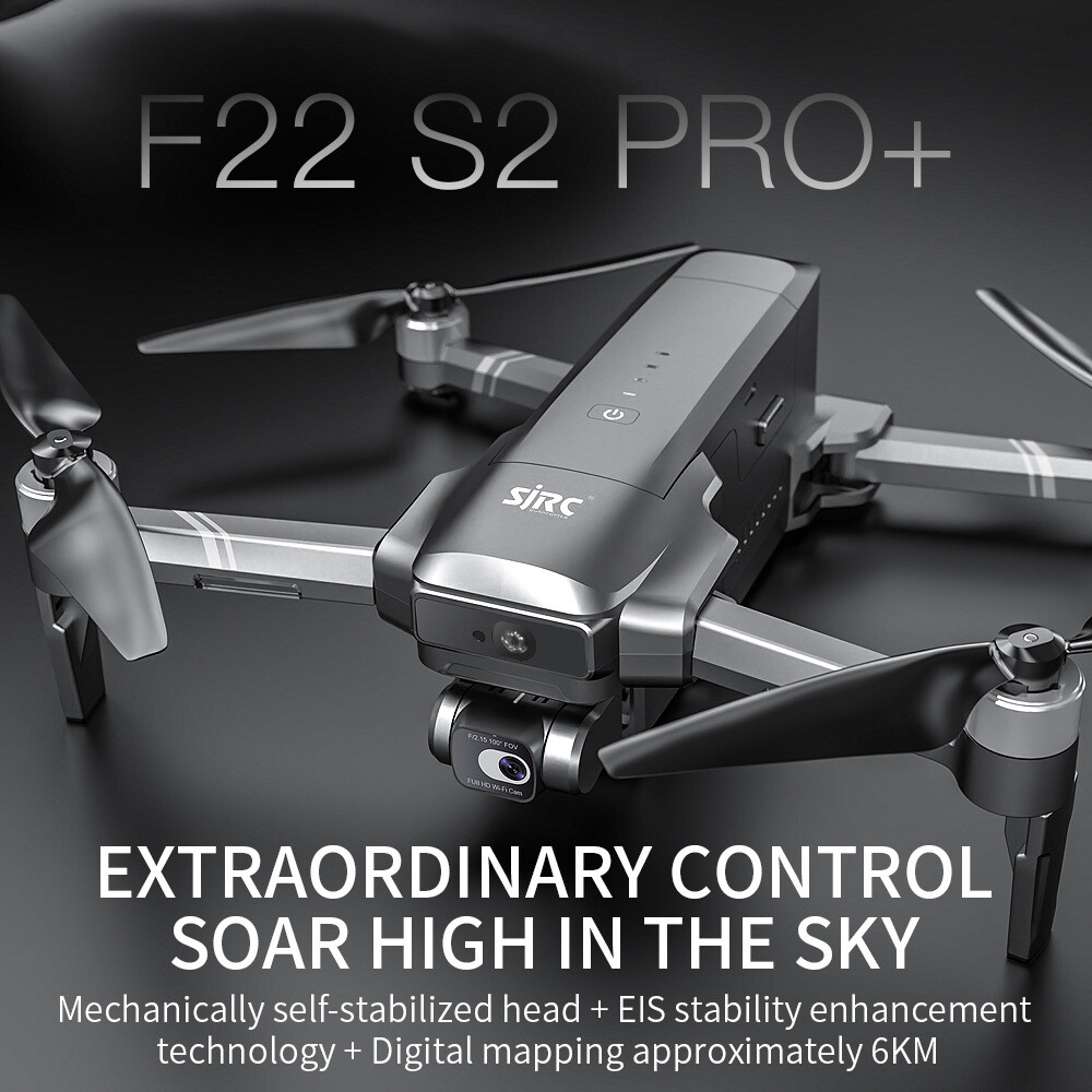 SJRC F22 S2 PRO+ Drone GPS 6KM - Drone Sjrc review and price