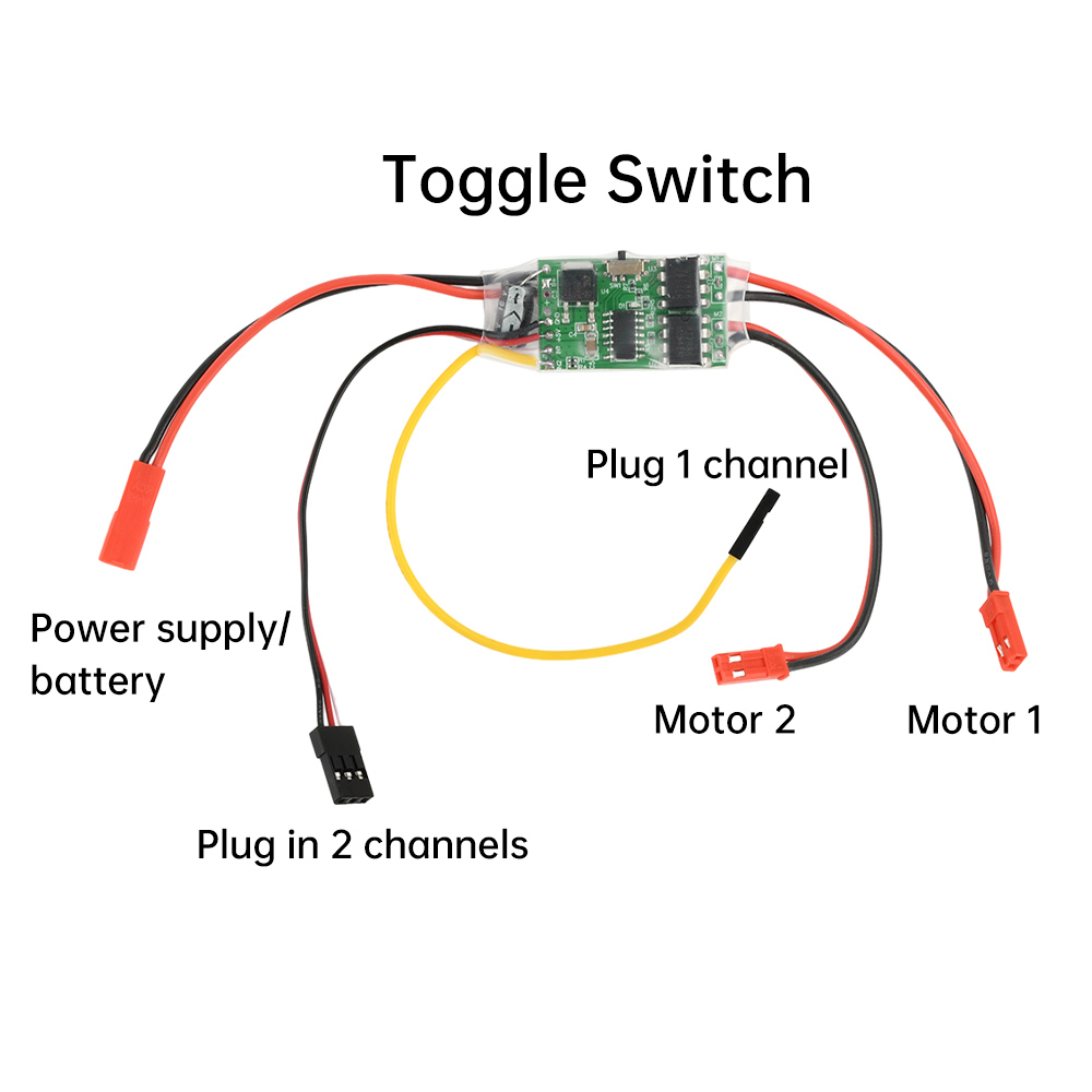 Dual Channel Bidirectional ESC - Drone Motor Rc Car review and price