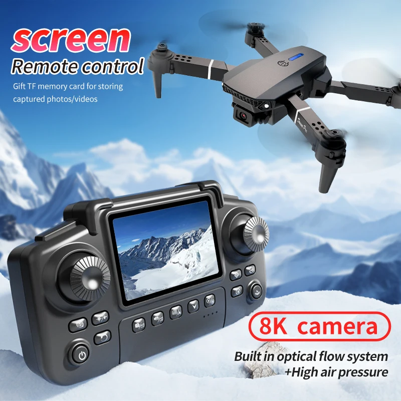 Professional E88 PRO Drone wit - Drone Rc With Screen review and price