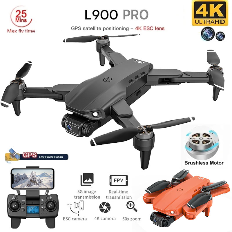 L900 Pro GPS Drone 4K Professi - Drone Rc With Screen review and price