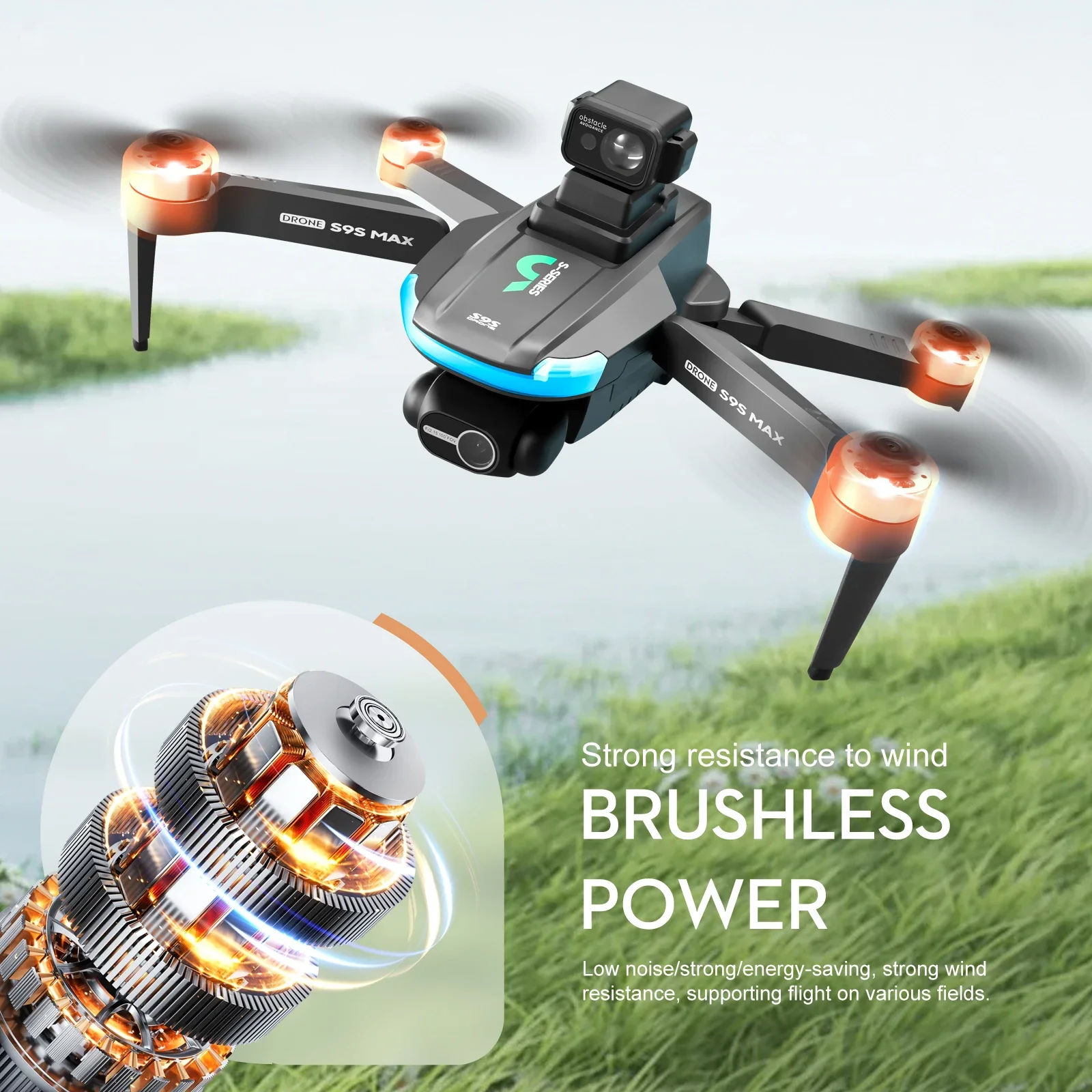 NEW S9S MAX MINI Drone 4K 2-Ax - Drone Rc With Screen review and price