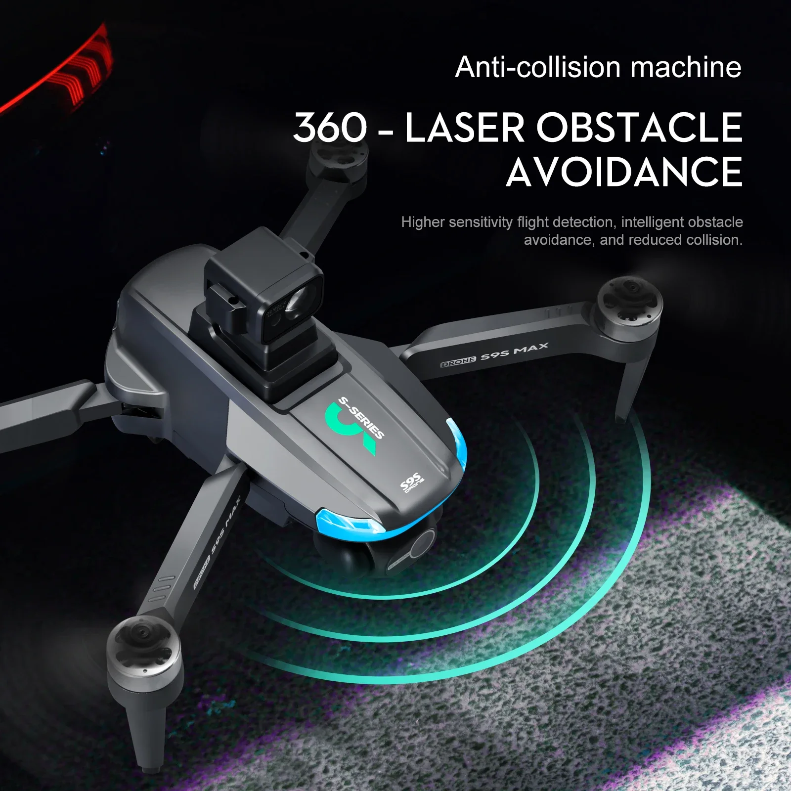 NEW S9S MAX MINI Drone 4K 2-Ax - Drone Rc With Screen review and price