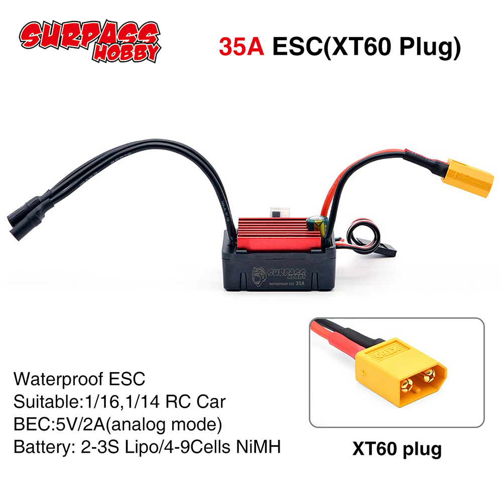 SURPASSHOBBY ESC 150A 80A 120A - Drone Motor Rc Car review and price