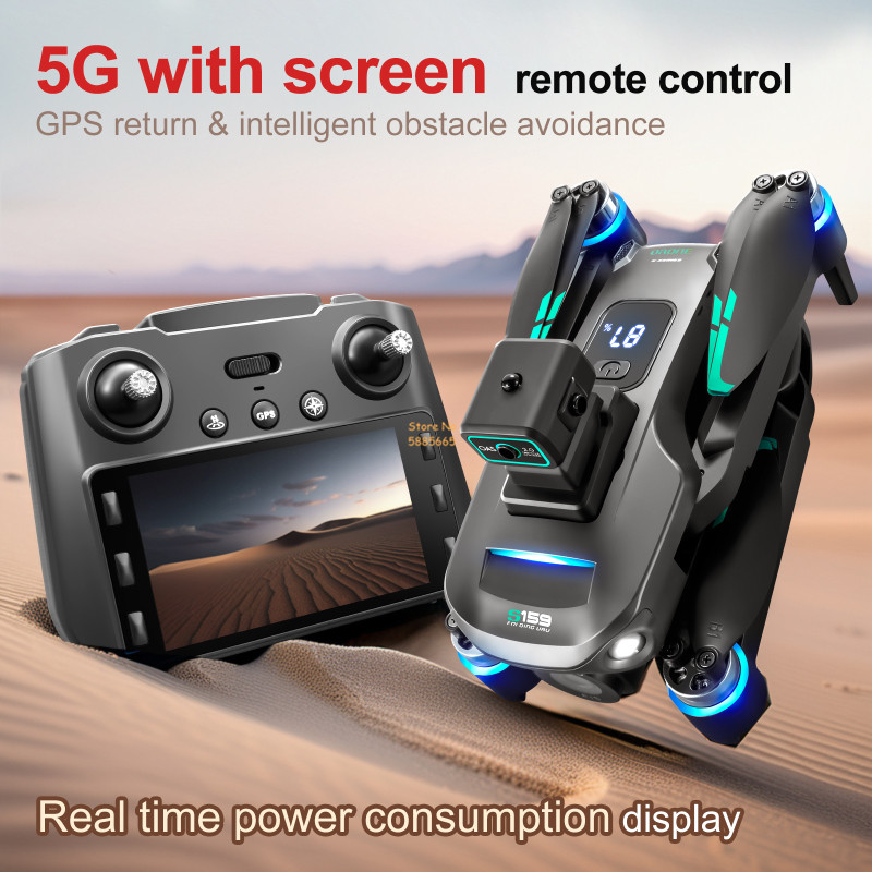 8K Dual Camera 5G WIFI FPV Rem - Drone Rc With Screen review and price