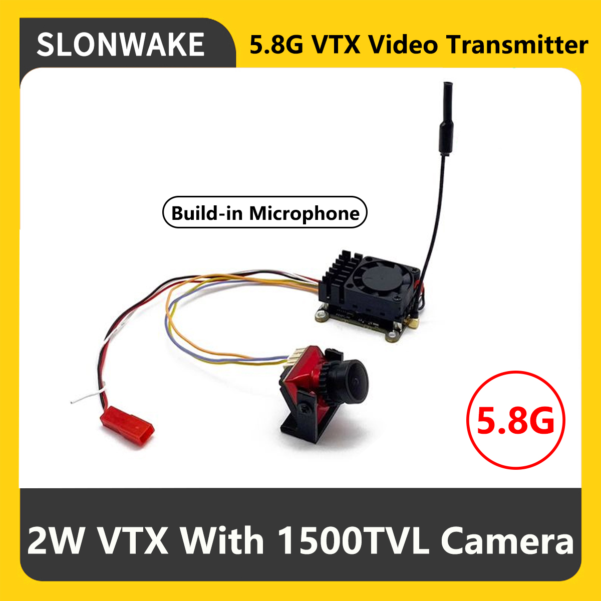 SLONWAKE 5.8G 2000mW FPV VTX T - Drone With Rc Remote review and price