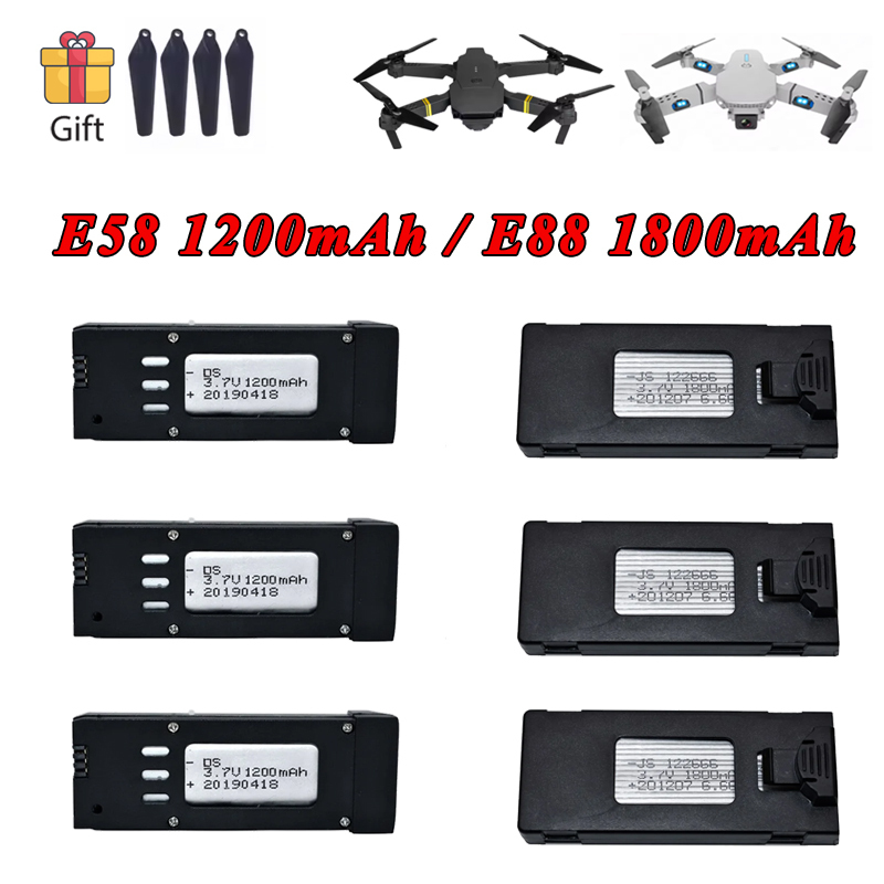 3.7V 1200mAh 1800mAh Lipo Batt - Lyzrc Drone review and price
