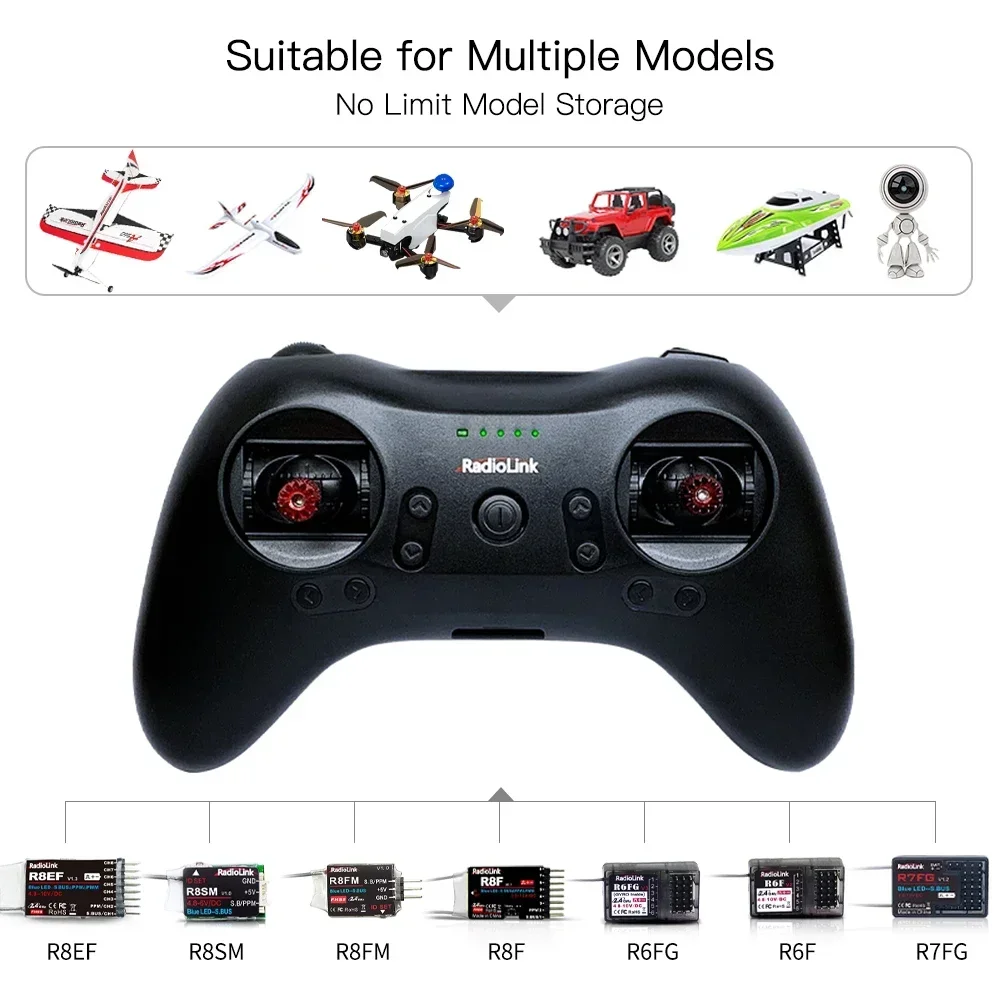 Radiolink New T8S 2.4G 8 Chann - Drone Rc Game review and price