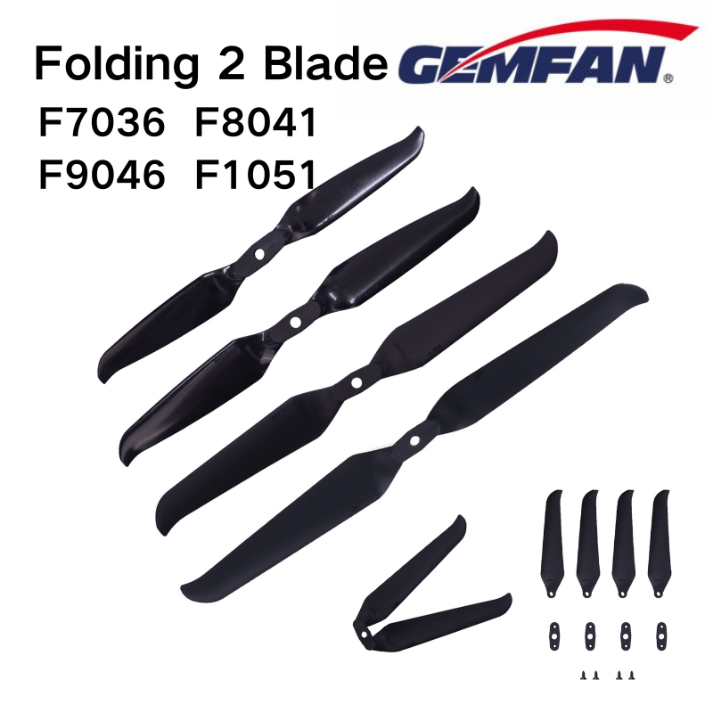 Folding Prop 2 Blade 7-10inch  - Drone Rc Folding review and price